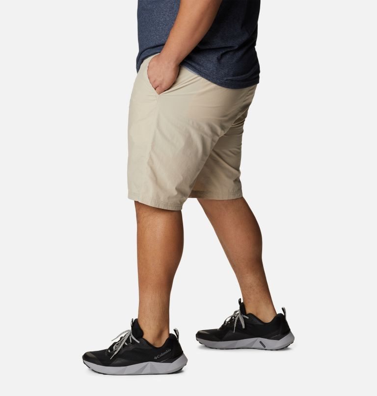 Men's Columbia Washed Out Shorts Khaki | Plus Size CA-S1603